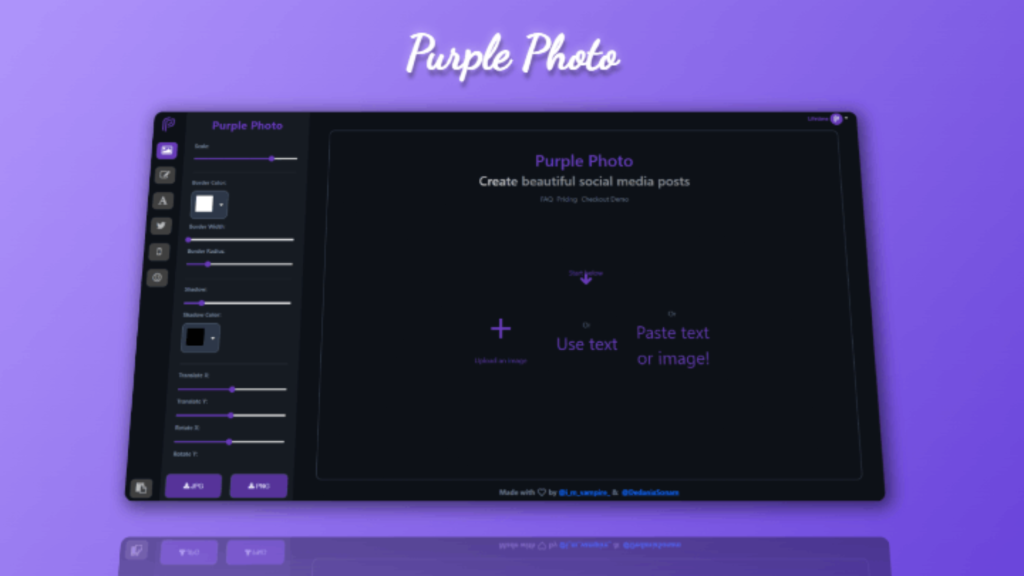 Purple Photo Lifetime Deal