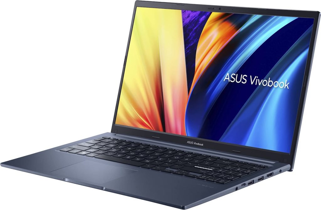ASUS VivoBook 15 Laptop, 15.6â€ Display, AMD Ryzen 5 4600H CPU, AMD Radeon GPU, 8GB RAM, 256GB SSD, Windows 11 Home, Quiet Blue, M1502IA-AS51