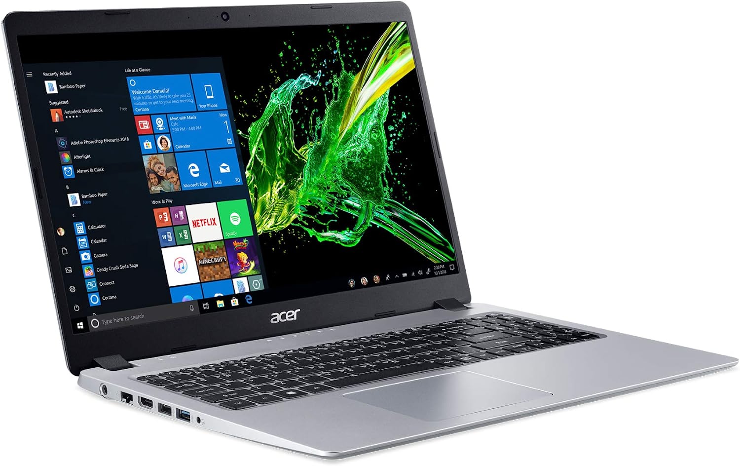 Acer Aspire 5 Slim Laptop Full HD IPS Display, AMD Ryzen