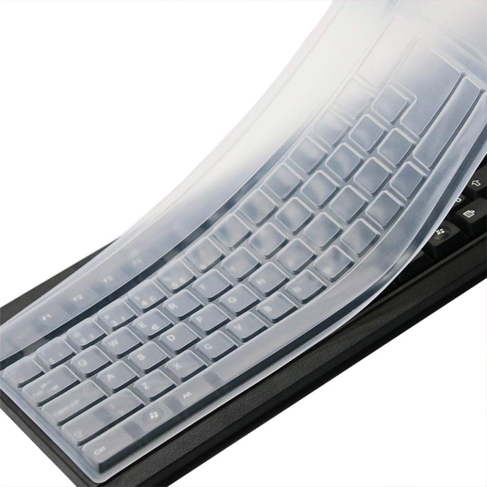 Clear Desktop Computer Keyboard Cover Skin for PC