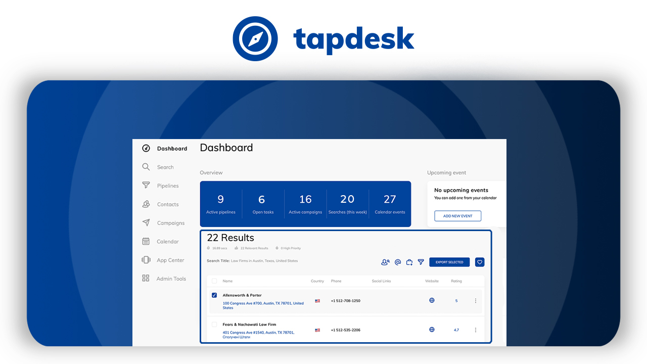 Tapdesk Lifetime Deal