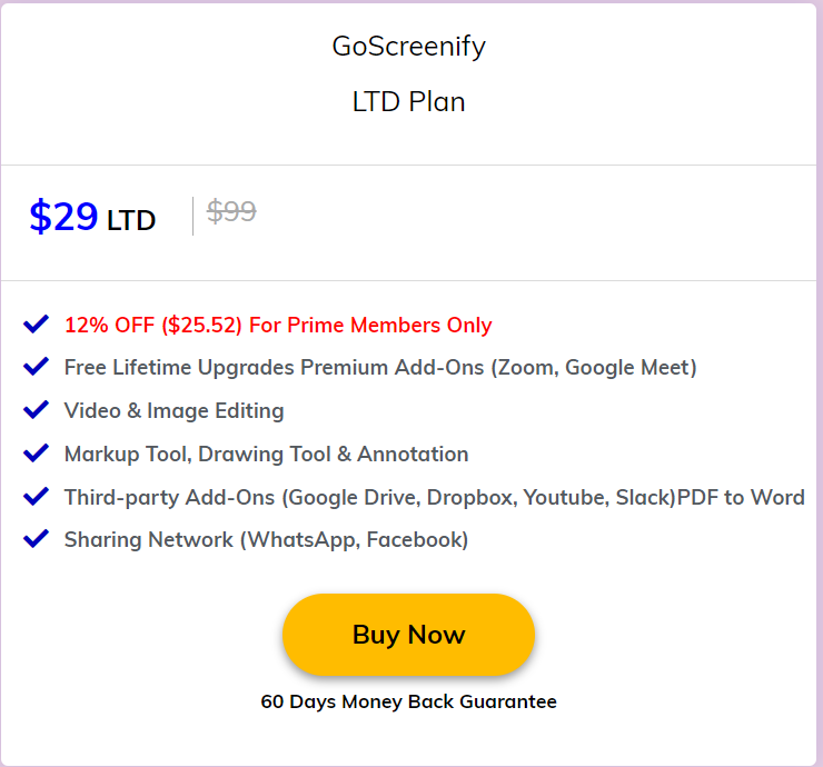 GoScreenify Lifetime Deal